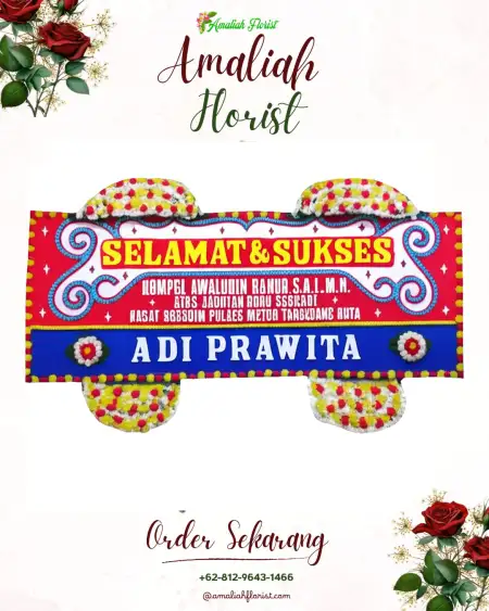 Papan Bunga Ucapan Selamat Srogol